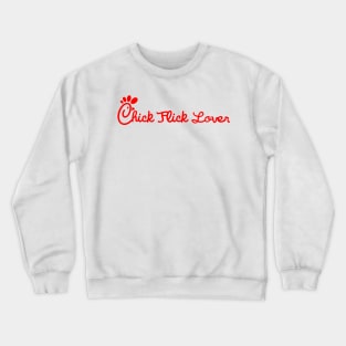 Chick Flick Lover Crewneck Sweatshirt